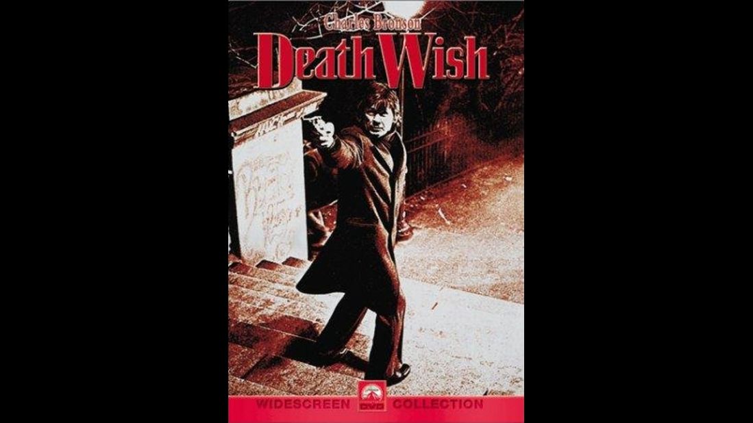 When "Death Wish" was released in 1974, it caused quite a stir with its vigilante justice. Charles Bronson stars as a man who wantonly kills criminals after his wife is murdered by a group of thugs.