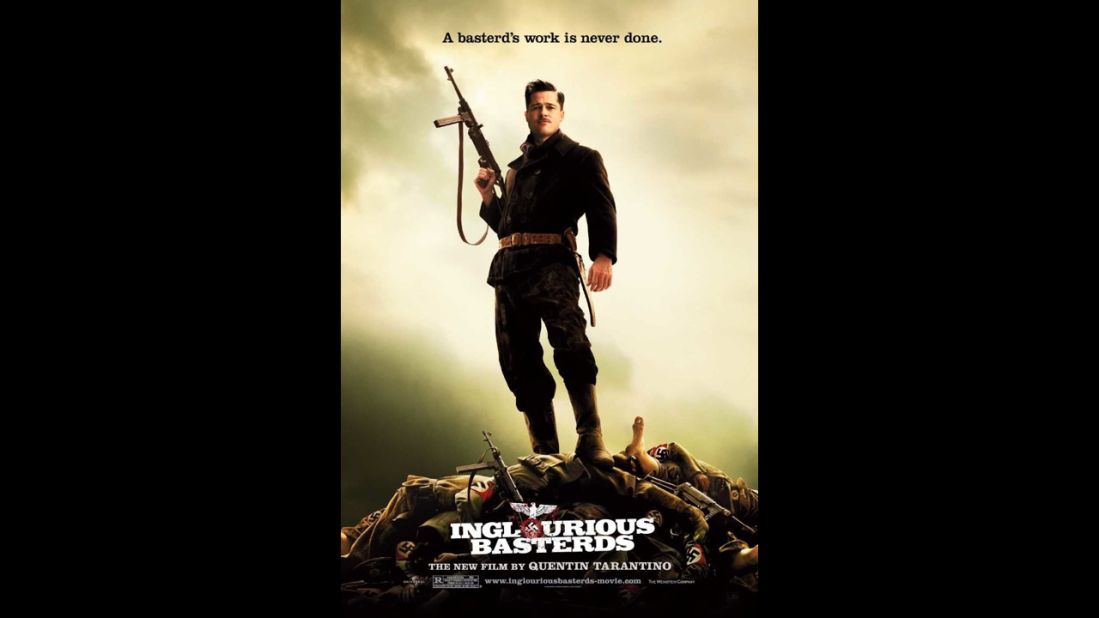 Tarantino used France during World War II as the setting for much violence in 2009's "Inglourious Basterds."