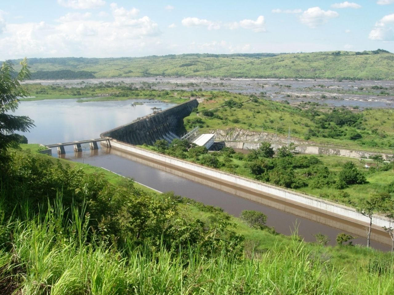 The Grand Inga dam is a planned hydroelectric dam on the Congo River at Inga Falls. The project is expected to cost more than $80 billion in total.