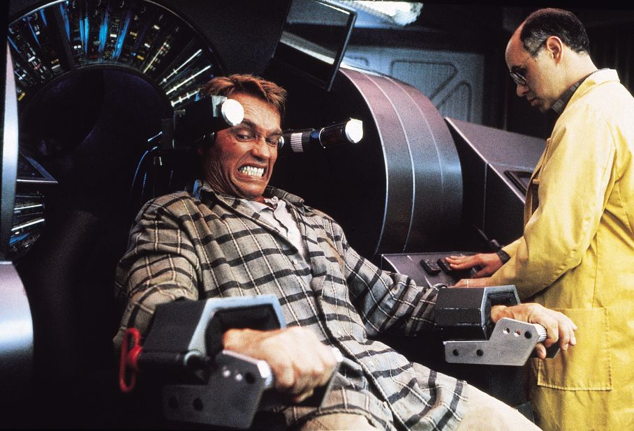 Arnold Schwarzenegger had a lot of dreams in 1990's "Total Recall," but the violence was very real as he headed to Mars to figure out his memories.