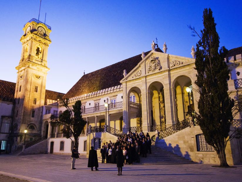 The historic University of Coimbra has evolved over more than seven centuries. Among many notable university buildings are the 12th-century Cathedral of Santa Cruz and a number of 16th-century colleges,  the Royal Palace of Alcáçova and University Press, as well as the large "University City" created during the 1940s.