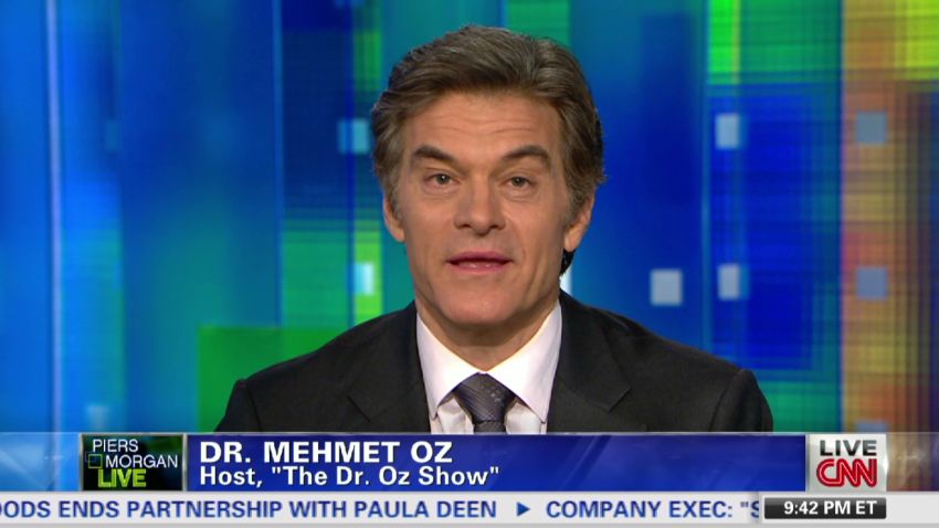 Why is Dr. Oz apologizing to Piers? | CNN