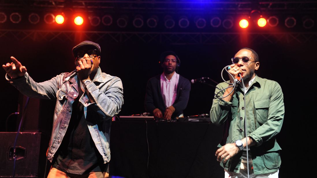 Kweli paired up with fellow Brooklynite Mos Def (now known as Yasiin Bey), right, to form the group Black Star. The pair's 1998 debut album, "Mos Def & Talib Kweli Are Black Star," is considered a classic. 