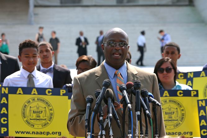 The Voting Rights Act is often called the crown jewel of the civil rights movement, yet many Americans do not know why or how it was passed. Pictured, NAACP Field Director Charles White  speaks on the steps of the U.S. Supreme Court on Tuesday, June 25, 2013, after<a href="index.php?page=&url=http%3A%2F%2Fwww.cnn.com%2F2013%2F06%2F25%2Fpolitics%2Fscotus-voting-rights%2Findex.html"> the court limited use of a major part of the landmark Voting Rights Act of 1965,</a> in effect invalidating a key enforcement provision. Here are some key moments and characters in the voting rights saga. 