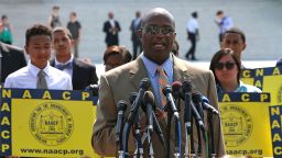 The Voting Rights Act is often called the crown jewel of the civil rights movement, yet many Americans do not know why or how it was passed. Pictured, NAACP Field Director Charles White  speaks on the steps of the U.S. Supreme Court on Tuesday, June 25, 2013, after the court limited use of a major part of the landmark Voting Rights Act of 1965, in effect invalidating a key enforcement provision. Here are some key moments and characters in the voting rights saga. 