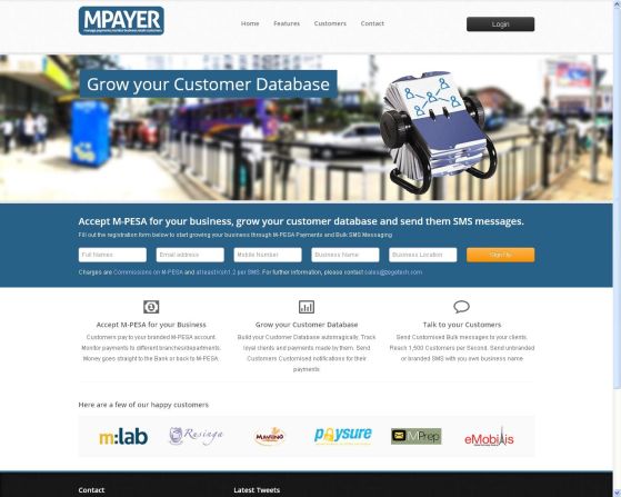 "One of five startups to emerge as winners at this year's Global Forum, <a  target="_blank" target="_blank"><strong>Mpayer</strong></a> is a mobile and web solution that lets businesses accept and track any form of payment, be it mobile money or cash. <br />"What's really cool about this platform is it also allows business to back up the transaction and to analyze customers and engage with them intelligently."