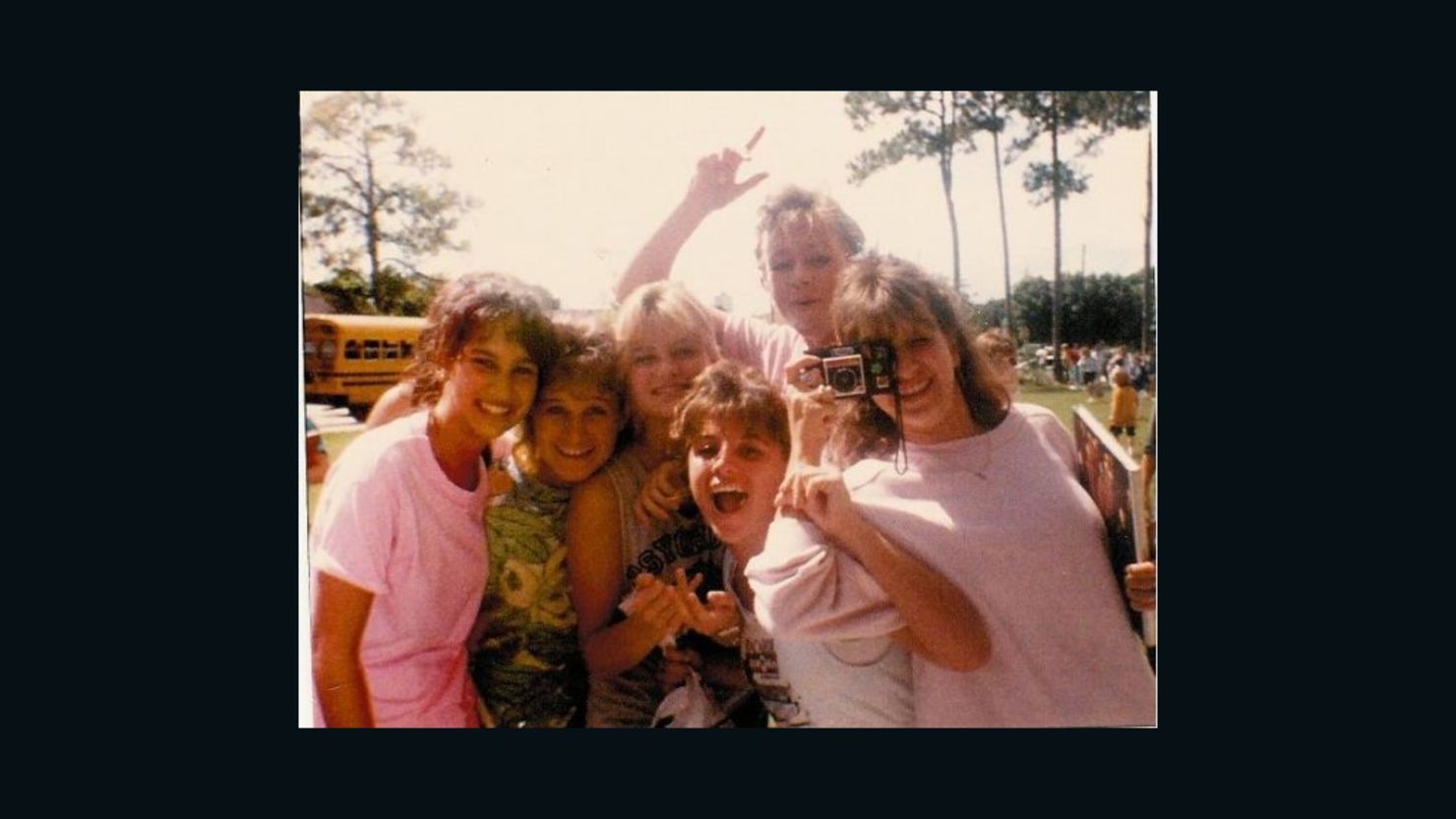 Wendy Sachs, left, posed with friends on their last day of middle school in 1986. Has it gotten any easier since, she wondered?