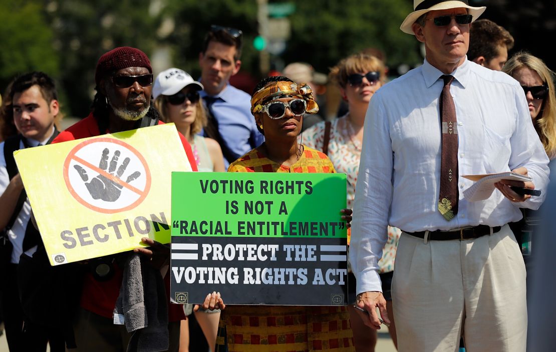 Civil rights activists believe expanding voting rights is crucial to achieving social justice.