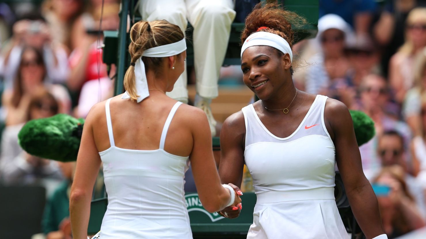Williams will create the longest unbeaten run in women's tennis if she reaches the quarterfinals at Wimbledon.