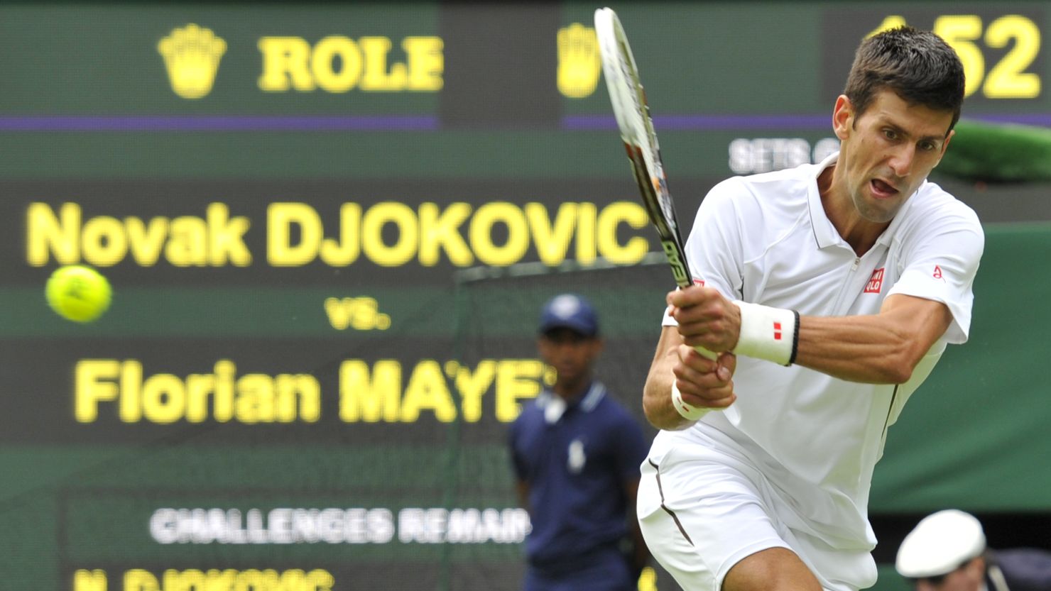 2011 champion Novak Djokovic is bidding to win Wimbledon for a second time. 