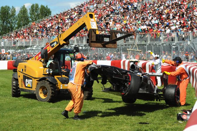 The important role of motorsport's marshals has been highlighted by the death of Canadian Mark Robinson as Esteban Gutierrez's Sauber was removed from the track after the 2013 Canadian Grand Prix.