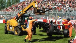 The important role of motorsport's marshals has been highlighted by the death of Canadian Mark Robinson as Esteban Gutierrez's Sauber was removed from the track after the 2013 Canadian Grand Prix.