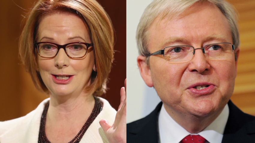Julia Gillard Kevin Rudd Split