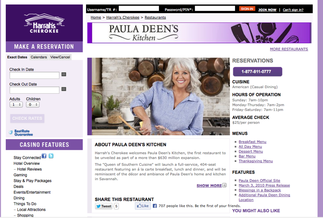Caesar's Entertainment Corporation, which operated four Paula Deen-branded restaurants at its casinos, announced that it is severing ties with the chef. Deen still maintains a flagship restaurant, The Lady & Sons, as well as Uncle Bubba's Oyster House (named for her brother Earl "Bubba" Hiers), both in Savannah, Georgia.