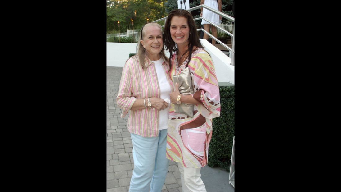 Brooke Shields attends a magazine party with her mother, Teri Shields, in 2007. Teri was blasted for allowing Brooke to play a child prostitute in the 1978 film "Pretty Baby" when she was 15 years old. Teri passed away in 2012 at age 79. 