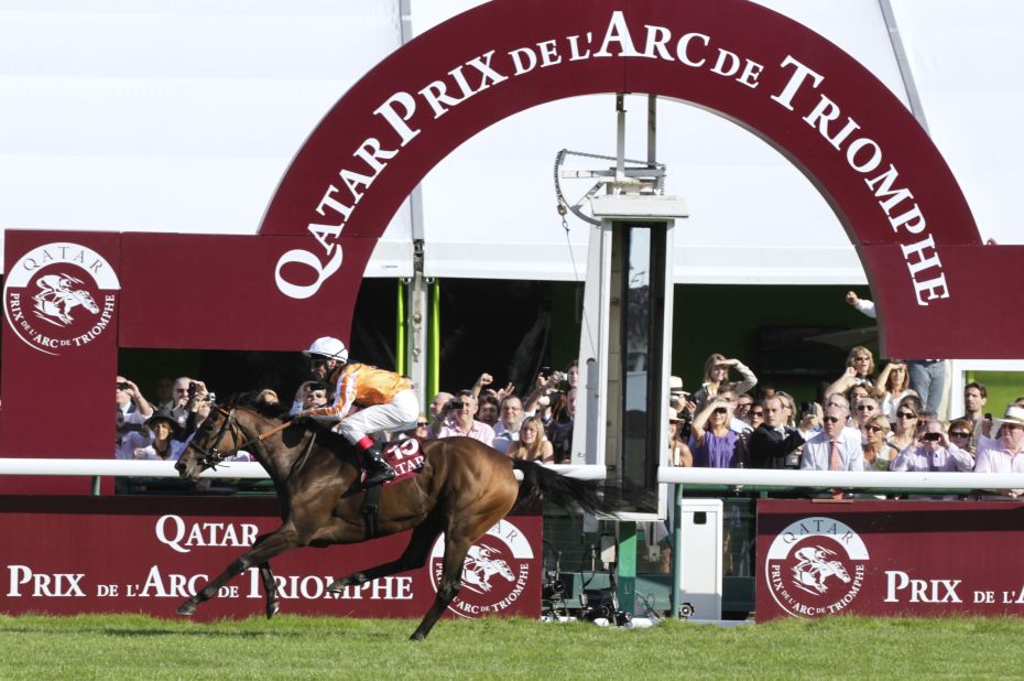 "At the top level it does take a special filly to beat the boys," said British Horse Racing Authority spokesman, Paul Rogers. "Having said that, there's been some fantastic female horses recently, such as Black Caviar and Danedream," he added, referring to the German horse which won the Prix de L'Arc Triomphe in 2011 (pictured).