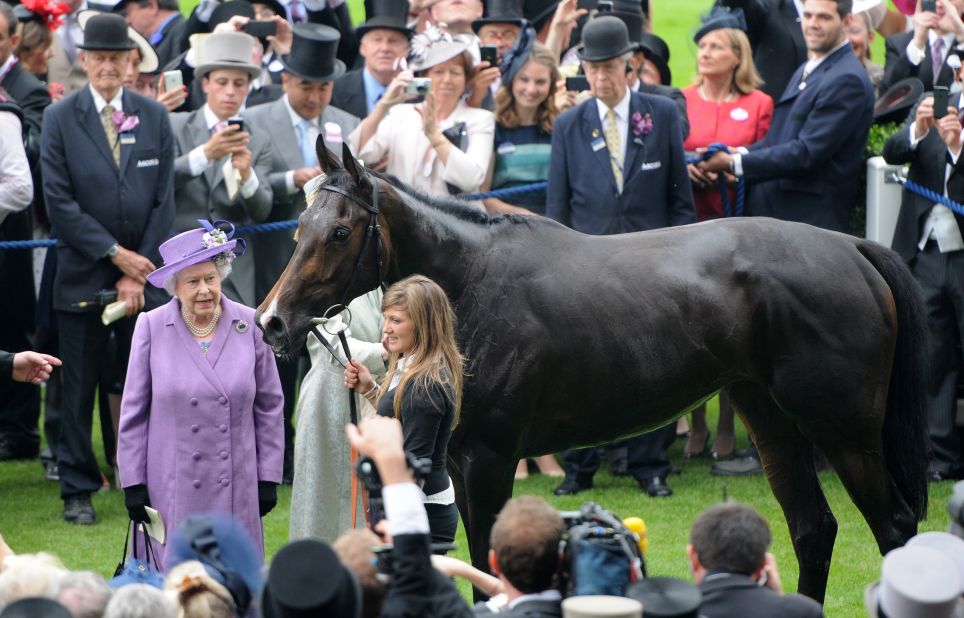 Queen Elizabeth was delighted when her horse, Estimate, won at Royal Ascot recently. The champion filly was one of the few female horses to win at the five-day competition. In Britain, 67% of winning thoroughbreds are male.