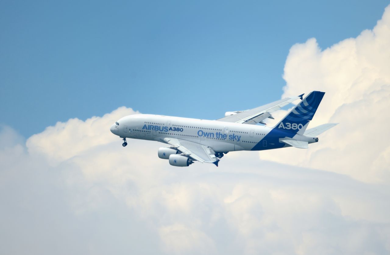 Airbus say they have orders for 262 A380s from 20 customers.
