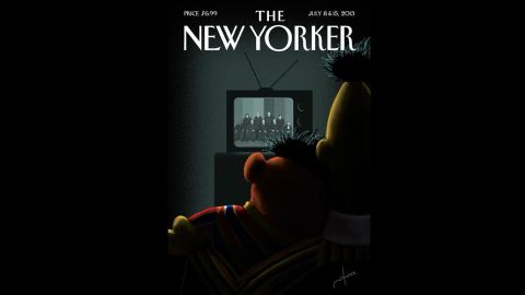 The New Yorker's next issue features artwork by Jack Hunter in reaction to the Supreme Court's rulings.