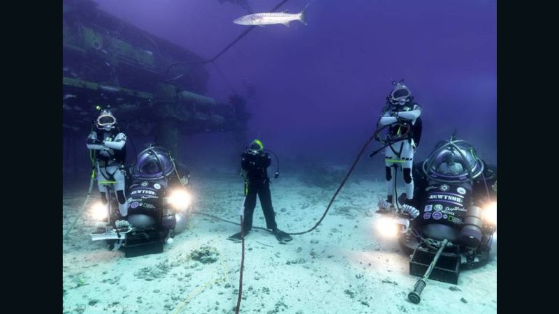 NextImg:Cousteau aquanaut's expedition | CNN Business