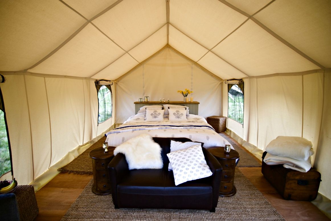 Just because they are not meant to last doesn't mean they come cheap - a four-day stay with The Pop-Up Hotel at UK's Glastonbury Festival will set you back at least $1,525.