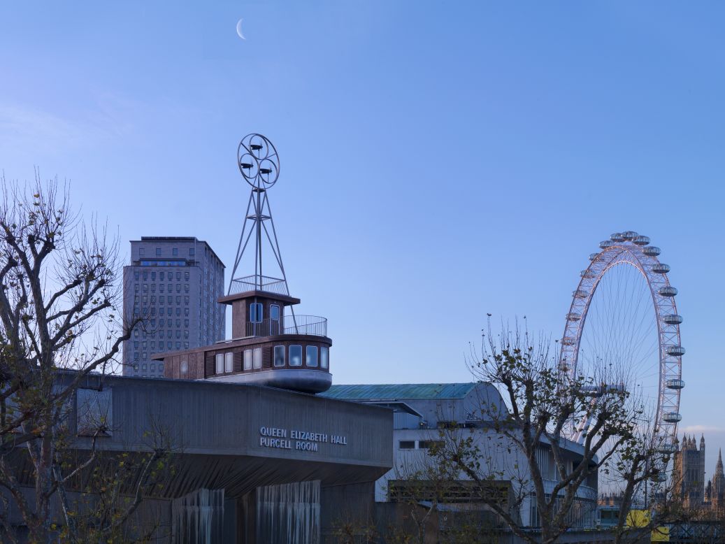 In London, tourists can enter a lottery to stay in a boat balanced atop the Southbank Center. Called simply A Room For London, the Living Architecture abode is inspired by Joseph Conrad's Heart of Darkness, and offers views of several London landmarks, including St. Paul's Cathedral and Big Ben. The room costs about $440 a night with up to two guests.
