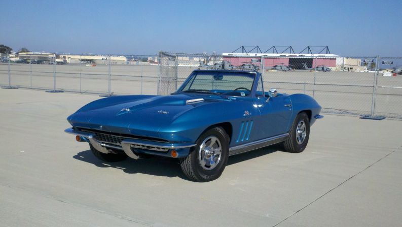 At almost every gas station he stops at, <a href="http://ireport.cnn.com/docs/DOC-996123">Calvin Burgart </a>says people ask him if he is selling his 1966 Corvette Roadster in Nassau blue. "This spring, I turned 70 years old and I still have the car. It looks and runs the same, I look and run a lot different," he said.