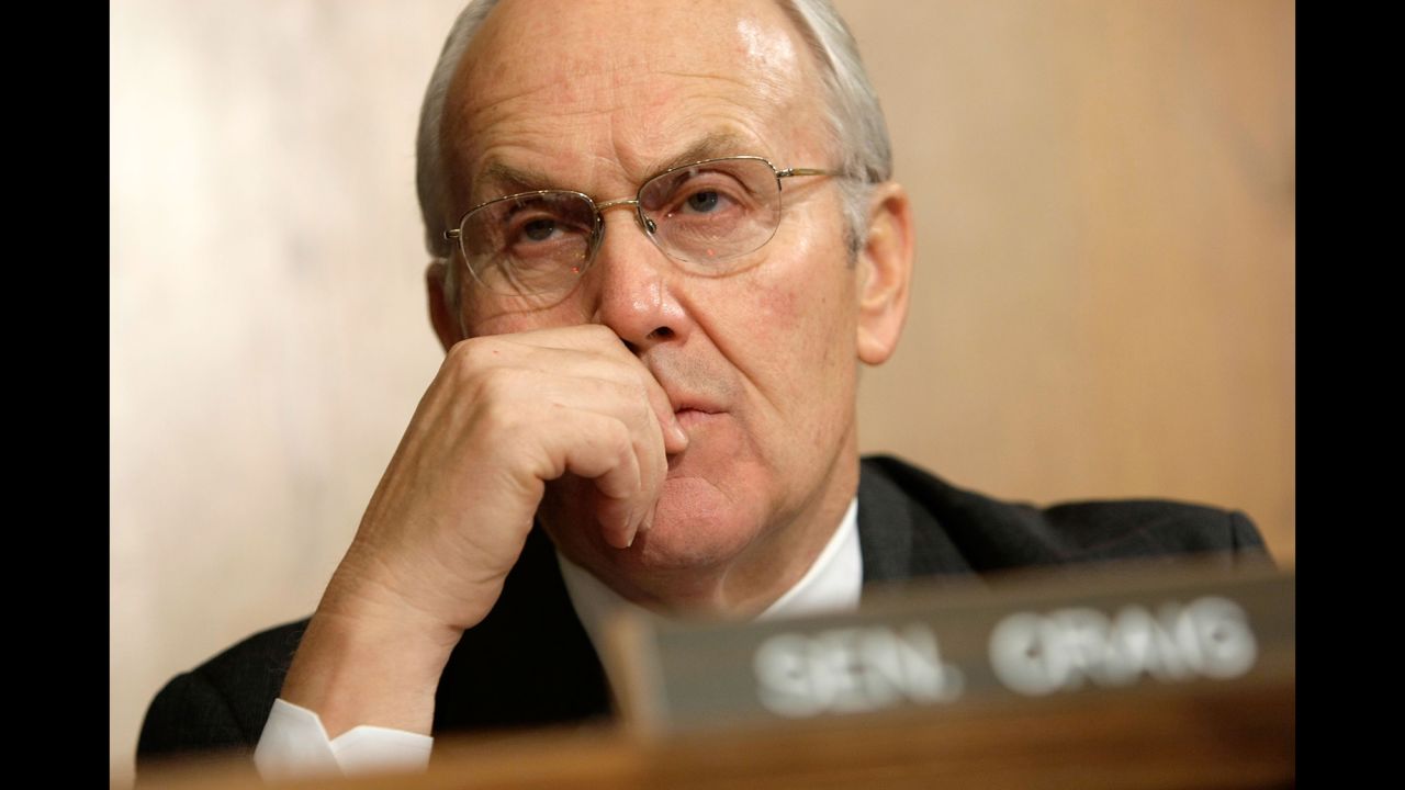 U.S. Sen.<a href="http://www.cnn.com/2008/POLITICS/02/22/craig.appeal/index.html" target="_blank"> Larry Craig</a> of Idaho employed Smith after being caught in a sex sting in a men's room at the Minneapolis-St. Paul airport in 2007.