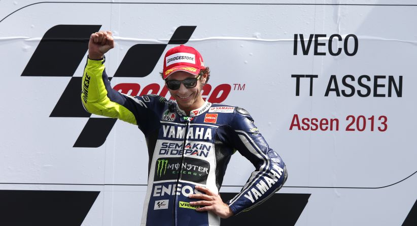 Seven-time world champion Valentino Rossi was generally off the leading pace, but the Italian picked up one win -- at Assen -- on his return to Yamaha after two seasons at Ducati.