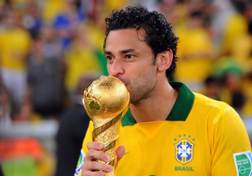 In the end, two goals from Fred (pictured) and Neymar gave Brazil an emphatic win over the World and European champions.