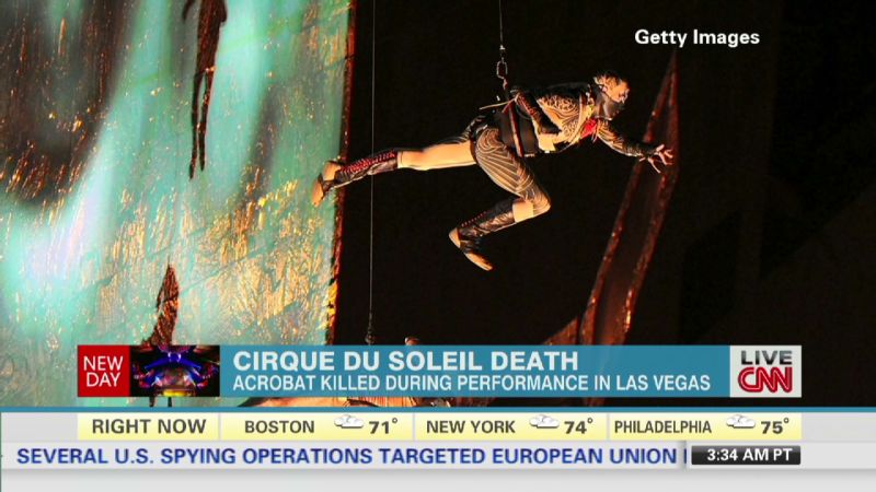 Cirque Du Soleil Death