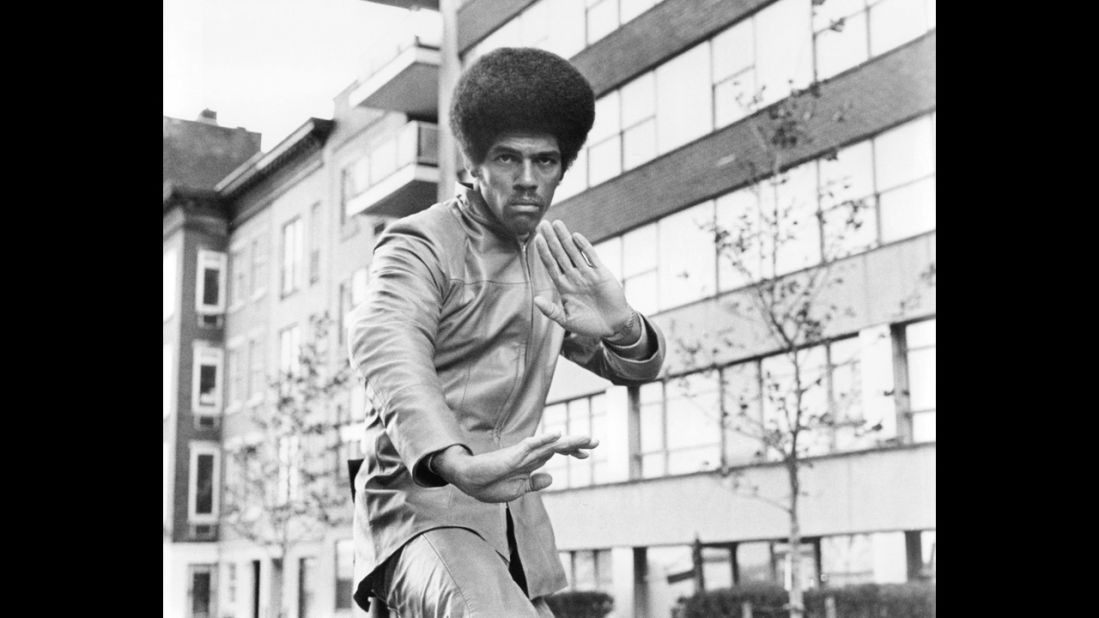 <a href="http://www.cnn.com/2013/07/01/showbiz/jim-kelly-death/index.html?hpt=hp_t2">Jim Kelly</a>, a martial artist best known for his appearance in the 1973 Bruce Lee movie "Enter the Dragon," died on June 29 of cancer. He was 67. After a brief acting career, he became a ranked professional tennis player on the USTA senior men's circuit. Here he appears in the 1974 film "Three the Hard Way."