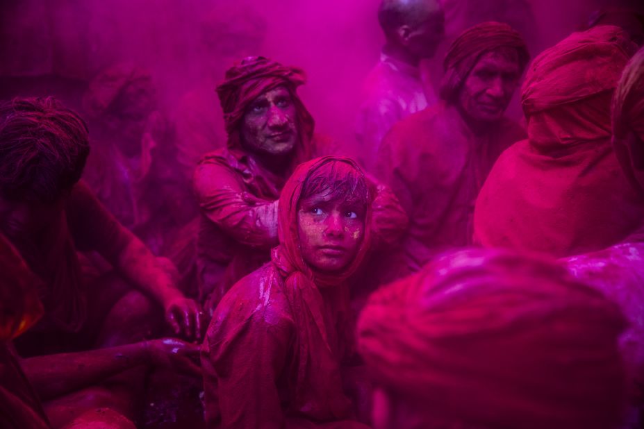Holi, the festival of colors, is celebrated at the beginning of Spring in India (March 19 next year). The Hindu celebration is easily one of the brightest on the calendar. Each year, thousands of participants throw colored powder at each other, often ending the session looking positively tie-dyed.