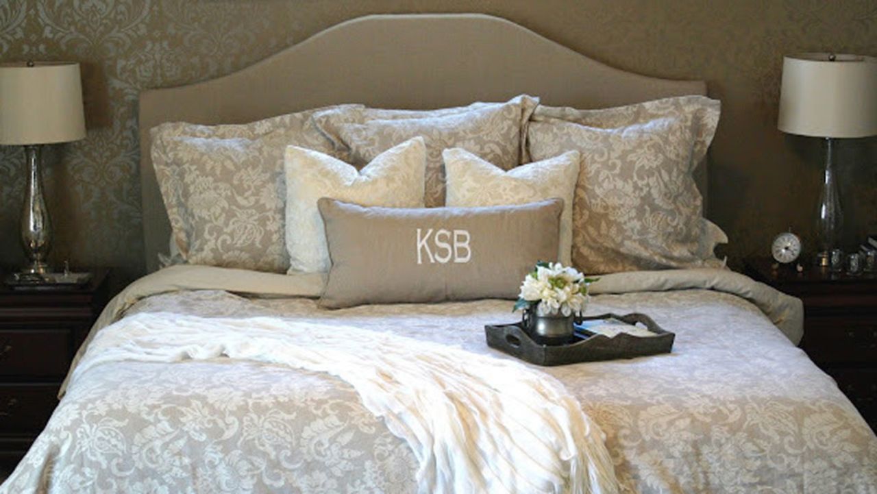 <a href="http://ireport.cnn.com/docs/DOC-996219">Kate Connor</a> from Illinois loves a high-end look but hates the price that comes with it. A designer headboard inspired her to create her own, which she even created a tutorial for on her blog <a href="http://chiconashoestringdecorating.blogspot.com/2012/03/how-to-make-upholstered-headboard.html" target="_blank" target="_blank">Chic on a Shoestring Decorating</a>.
