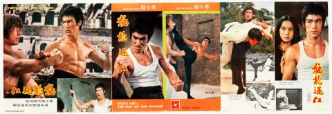 A handbill for "The Way of the Dragon", which was written, produced and directed by Bruce Lee, and is considered one of the greatest action films of all time.