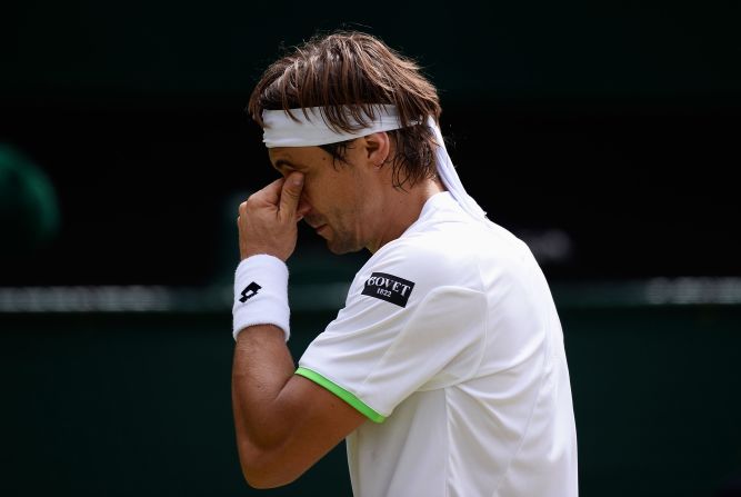David Ferrer revealed he was suffering with aches and pains going into the clash with Del Potro and lost the first two sets. The world No.4 took his opponent to a tiebreak in the third but was unable to save the match.