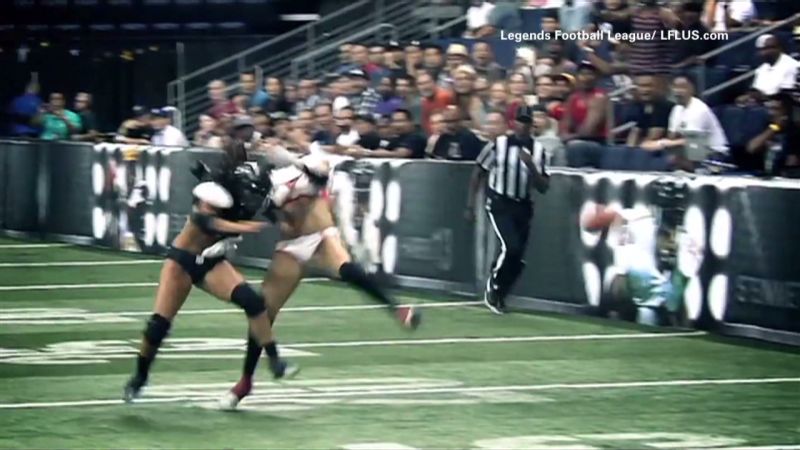 Lingerie football stud lays the boom CNN