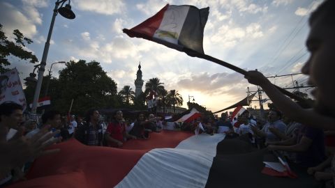 Egyptian demonstrators have been calling for President Morsy to step down.