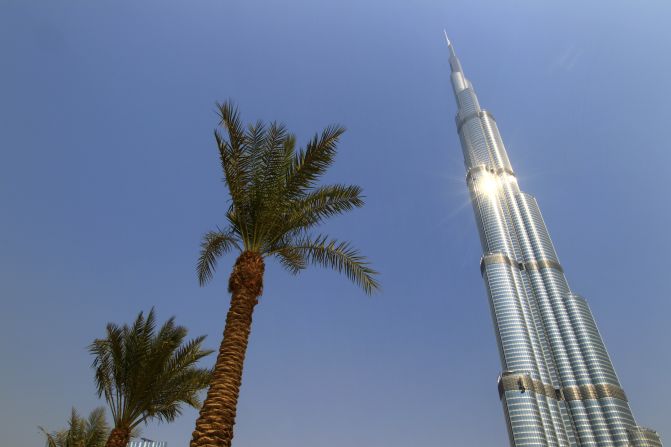 The Burj Khalifa featured in Mission Impossible: Ghost Protocol. One scene featured <a  target="_blank" target="_blank">Tom Cruise swinging from the windows</a> and climbing the side of the massive structure.