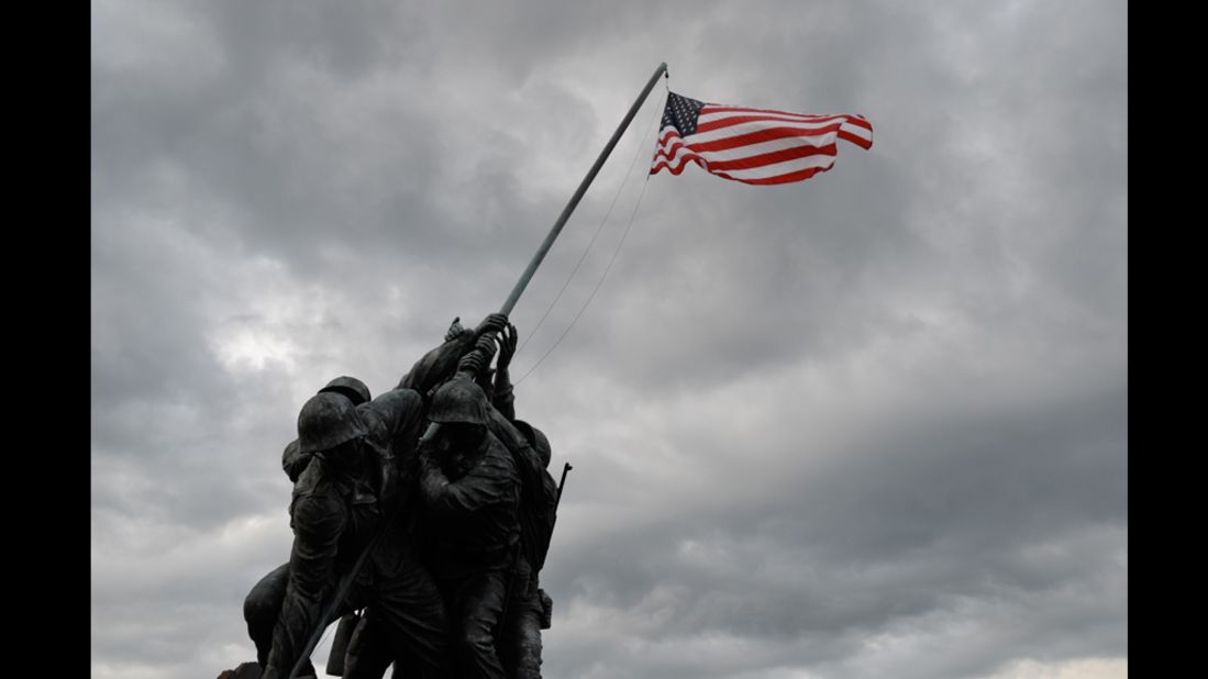 Iwo Jima Memorial -- Arlington, Virginia.