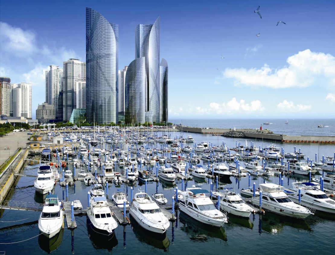 Park Hyatt Busan: latest addition to Busan's Marine City.