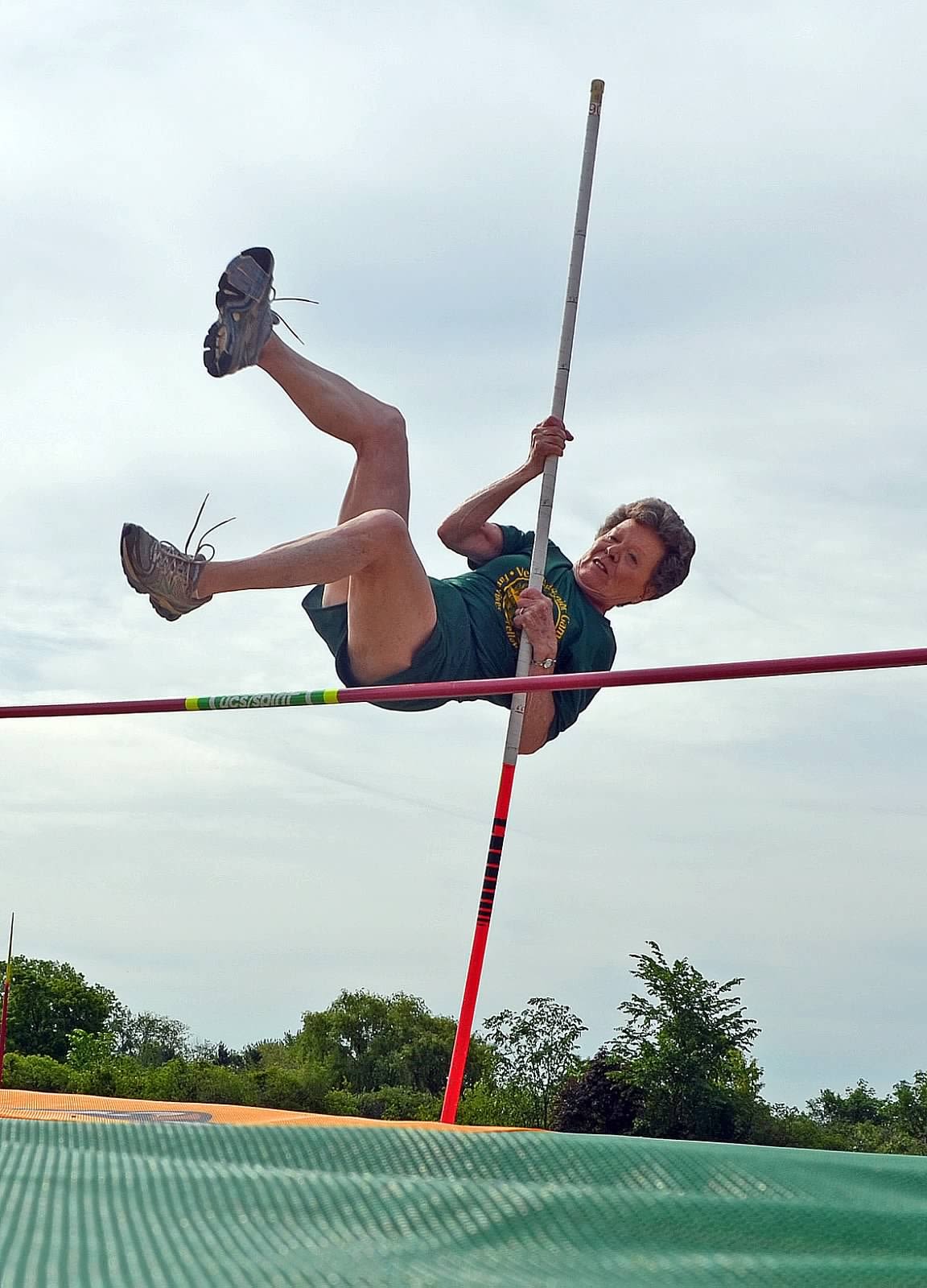 Pole-vaulting granny: It's 'never too late