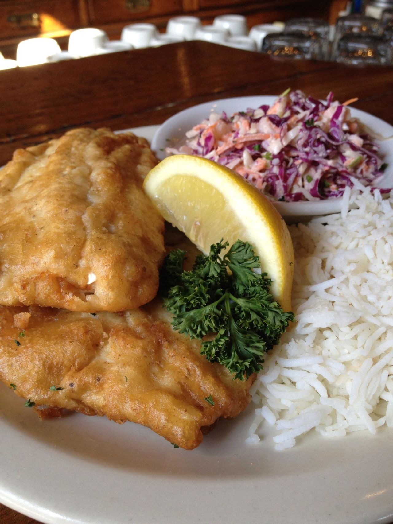 Nothing goes with beer better than beer-battered trout. 