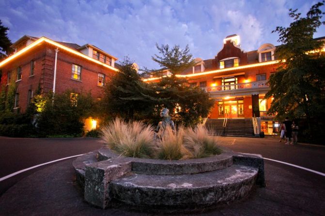 Edgefield is practically a whole beer-themed village, with a distillery, winery, brewery, spa, movie theater and outdoor music venue. The massive property also houses 10 restaurants and bars, two three-par golf courses, gardens, a gift shop and several live-in artisans.