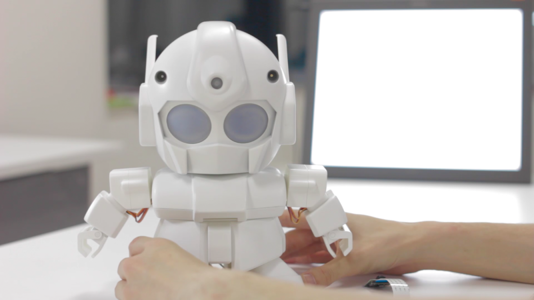 Rapiro's creator, Shota Ishiwatari, has started a Kickstarter campaign to help fund Rapiro. It has raised over $65,000 so far, with more than a month remaining. Those who pledge $350 will receive their very own robot.
