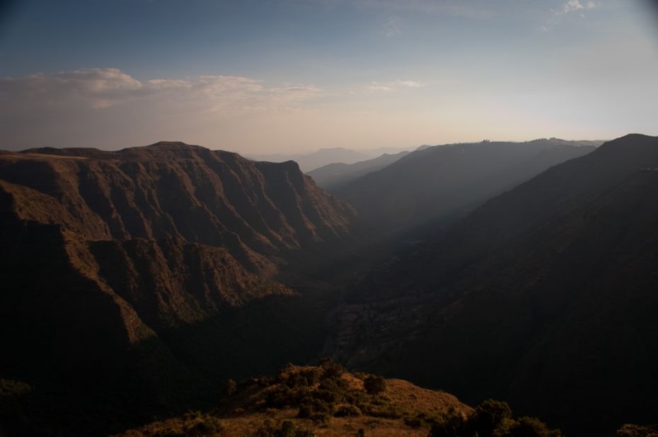 Climb up the dramatic summits of the Simien Mountains in Ethiopia to experience the spectacular scenery and overwhelming views. <em>Peak: 4,533 meters.</em>