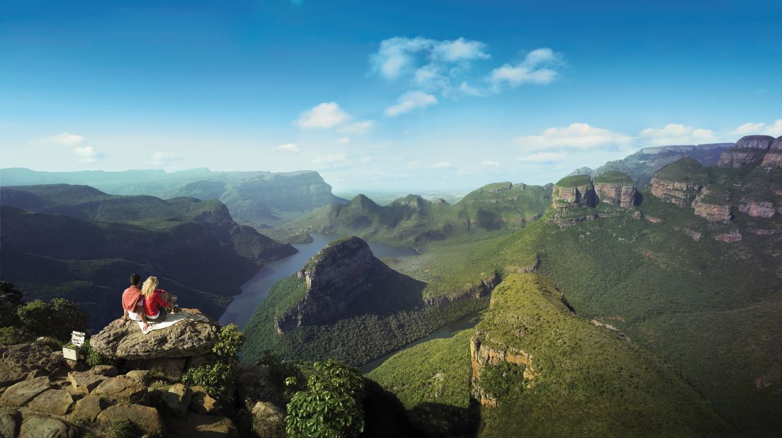Stunning views, crisp air and powerful cascades are all major incentives to hike The Drakensberg, a massive mountainous range dominating the skyline of southern Africa. <em>Peak: 3,475 meters.</em> 