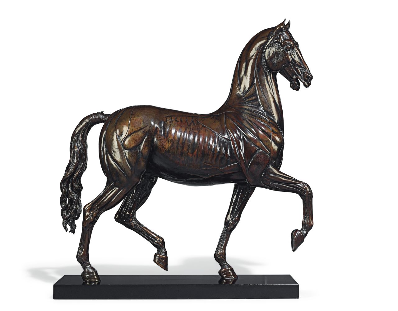 This bronze model of an Echoche Horse made by Giuseppe Valadier (1762-1839) is worth an estimated $2,142,554.