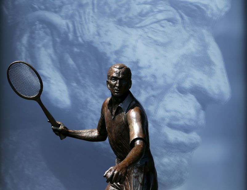 Perry was the last British man to win Wimbledon in 1936 -- one of three titles he won at the Championships.