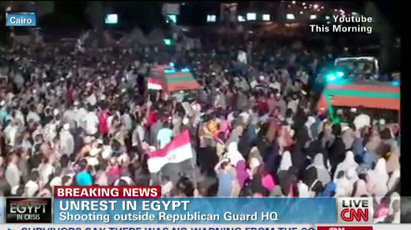 Shooting outside Republican Guard HQ | CNN